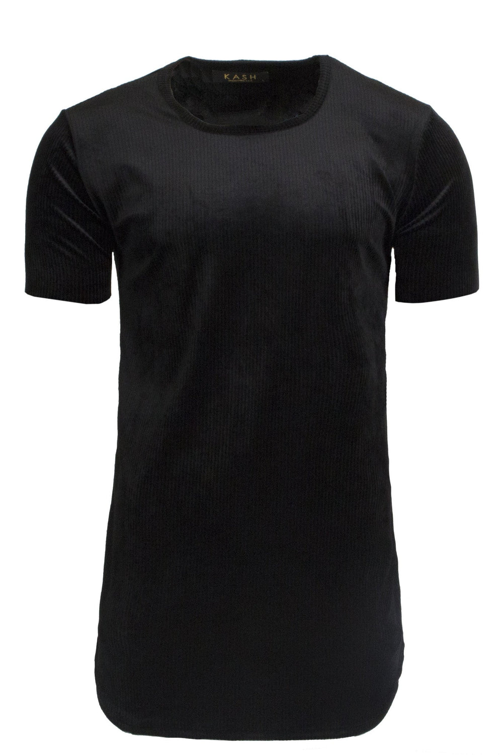 Velour Stripe Black Tunic