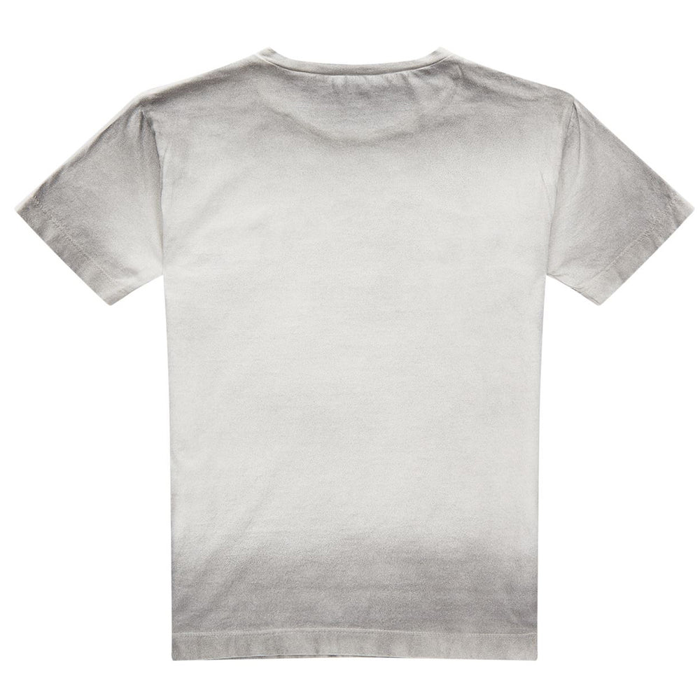 BOYS SS FADED WASHED LOGO TEE