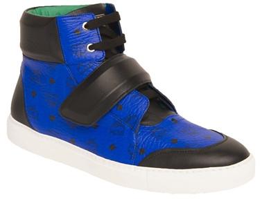 MCM High Top Sneaker (Royal Blue)