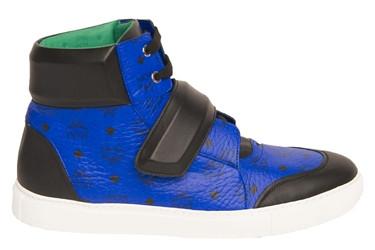 MCM High Top Sneaker (Royal Blue)