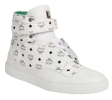 MCM High Top Sneaker (White)