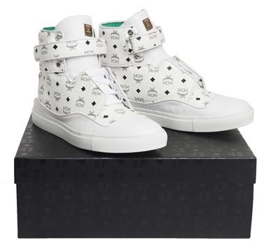 MCM High Top Sneaker (White)