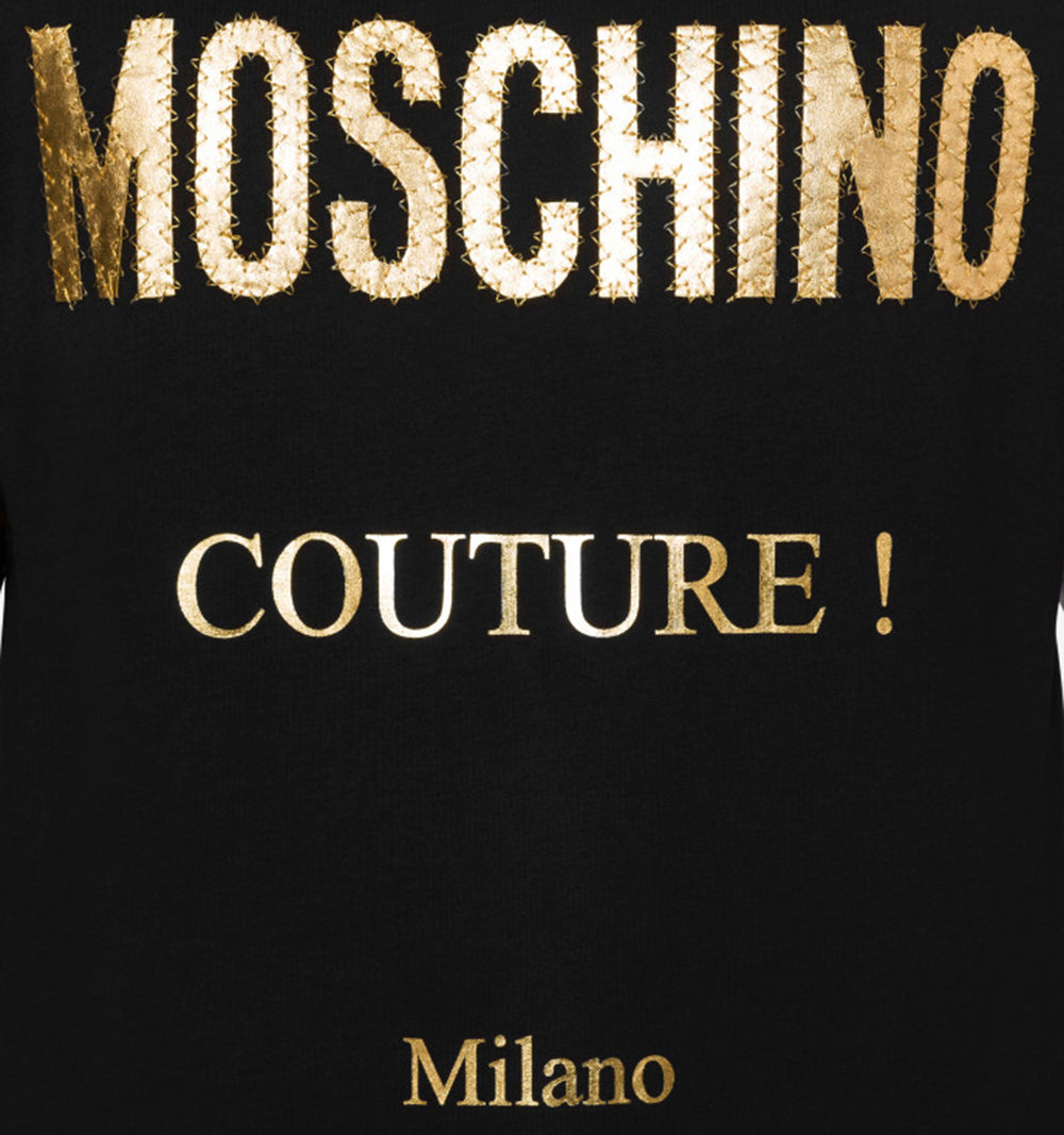 Moschino Couture Logo Tee - Black