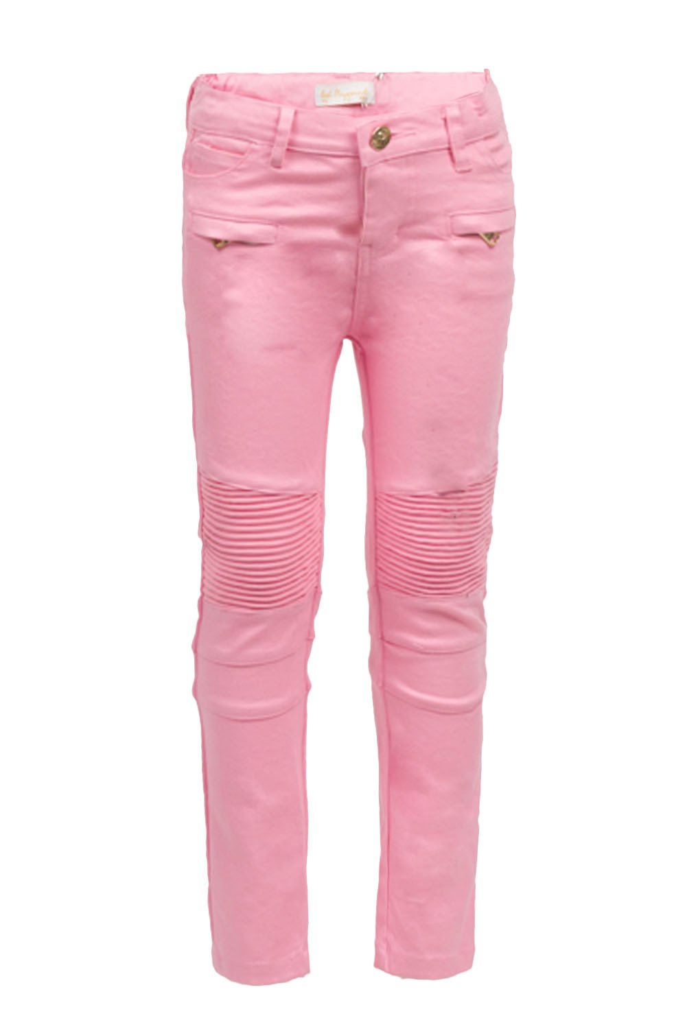 Kids Pink Biker Denim