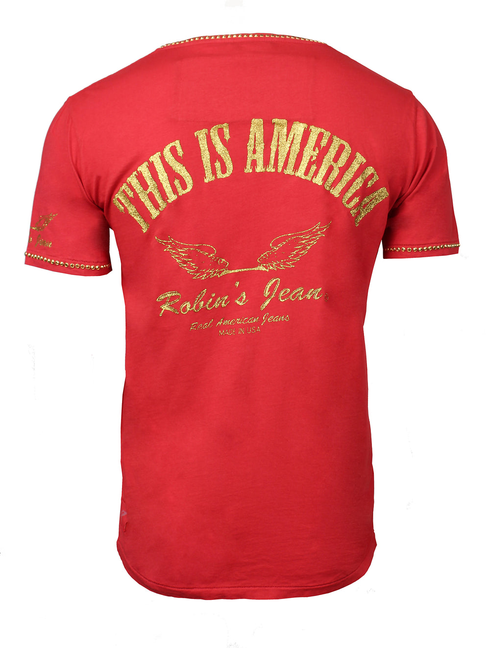 Aurum Swarovski Red Tee