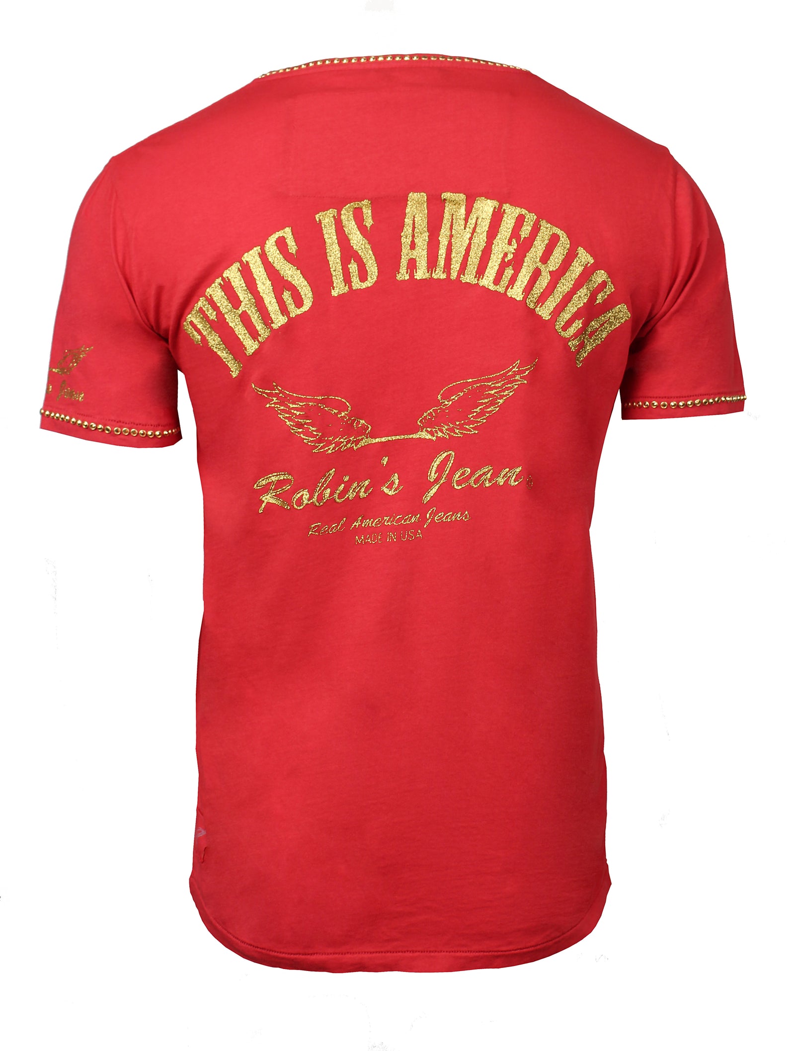 Aurum Swarovski Red Tee
