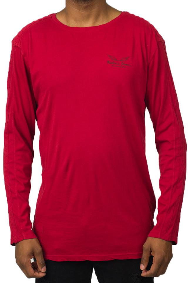 Indian Chief Clear Swarovski Red Tee