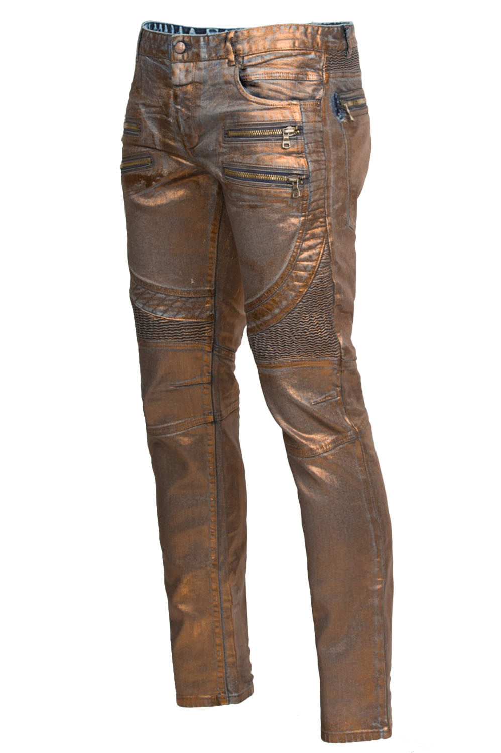 Rockstar Santino Copper Biker Denim
