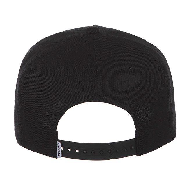 RUNNER SNAPBACK HAT - BLACK