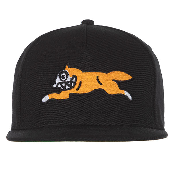 RUNNER SNAPBACK HAT - BLACK