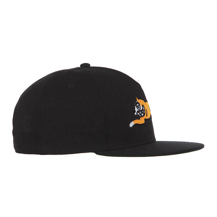 RUNNER SNAPBACK HAT - BLACK