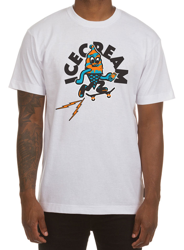 ICECREAM Skate Tuff Short Sleeve Tee in white – view 1 of 1