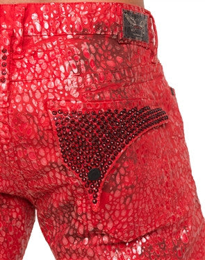 Robin's Jean In Red Aquarium  (Siam Swarovski)