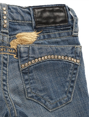 Robin's Jean Kids in Medium Blue