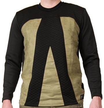 Star Status Club Long Sleeve in Black/Olive – view 1 of 2