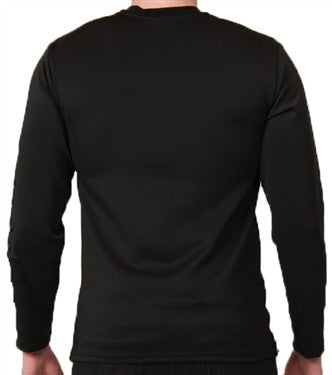 Star Status Club Long Sleeve Tee in black, burgundy and grey – view 2 of 2