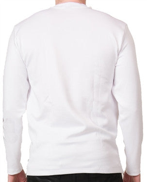 Star Status Club Long Sleeve Tee in burgundy and white – view 2 of 2