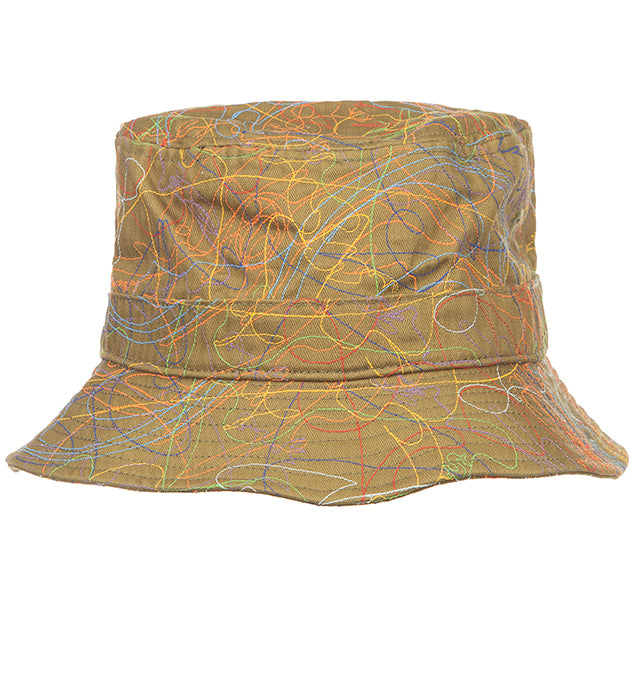 Billionaire Boys Club BB WORMHOLE BUCKET HAT - OLIVE DRAB – photo 2