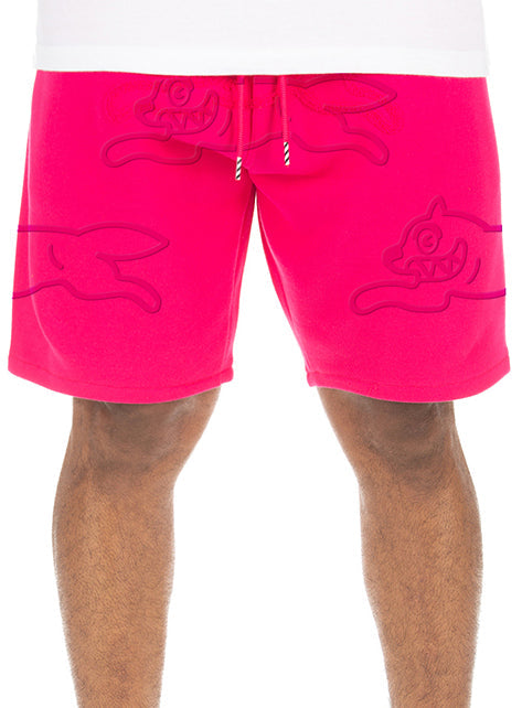TONAL SHORTS - PINK PEACOCK