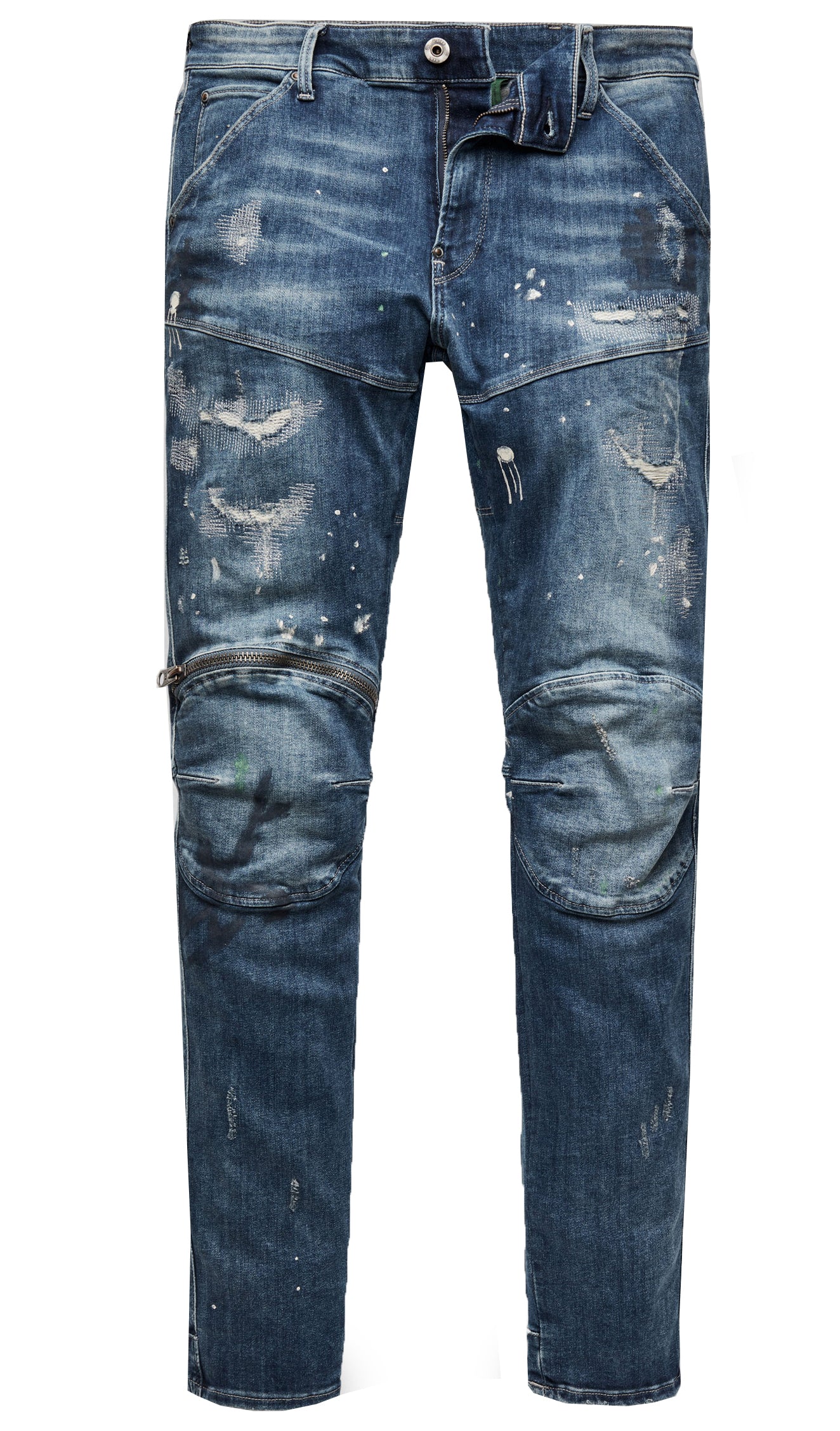5620 3D ZIP KNEE- PRUSSIAN BLUE