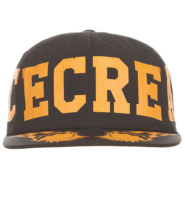 WRAP TRUCKER HAT - BLACK