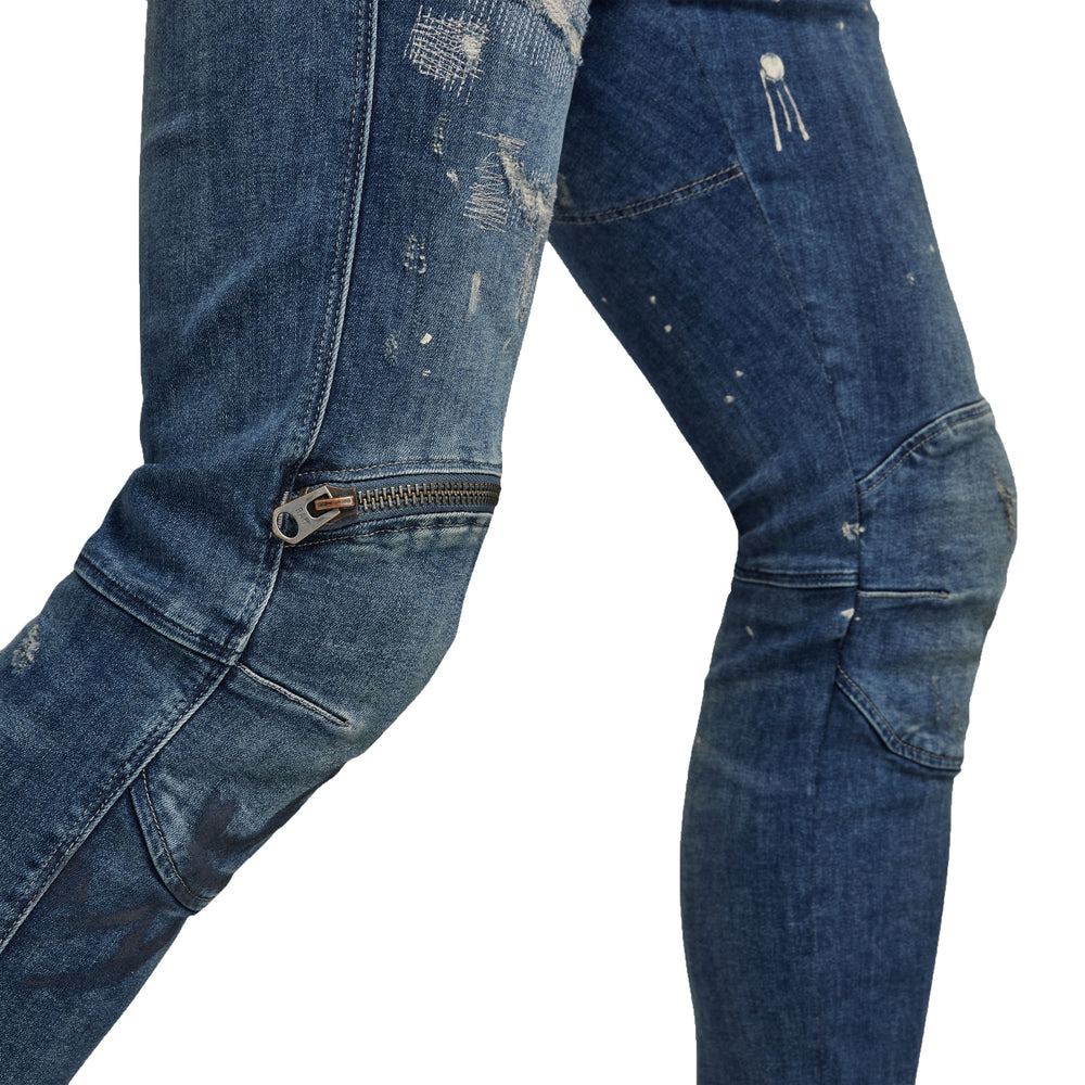 5620 3D ZIP KNEE- PRUSSIAN BLUE