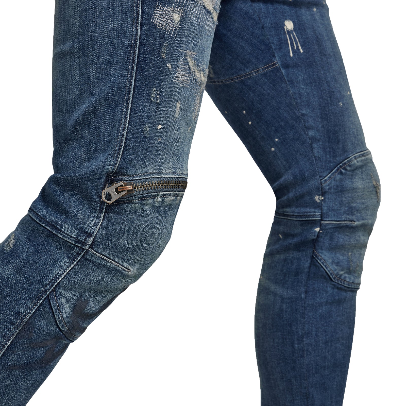 5620 3D ZIP KNEE- PRUSSIAN BLUE