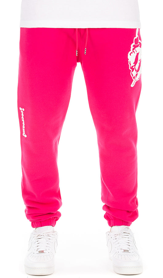 CHIEF SWEATPANTS-PINK
