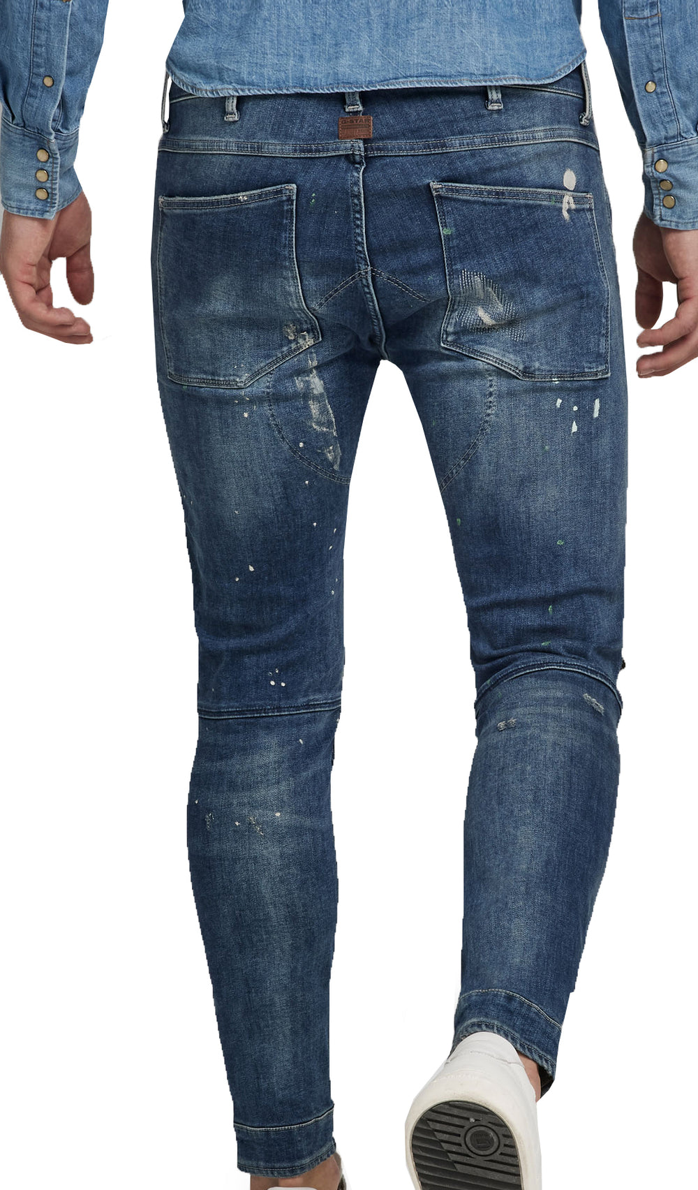 5620 3D ZIP KNEE- PRUSSIAN BLUE