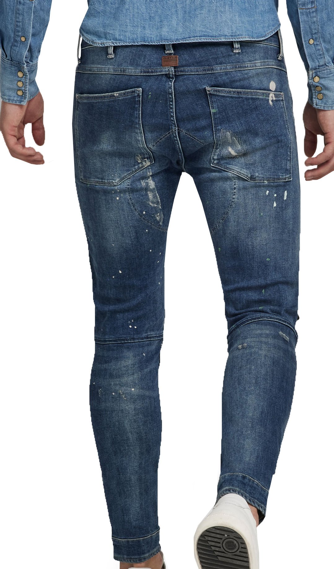 5620 3D ZIP KNEE- PRUSSIAN BLUE