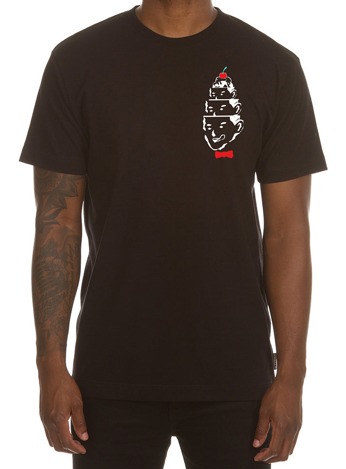 TRICKS SS TEE-BLACK