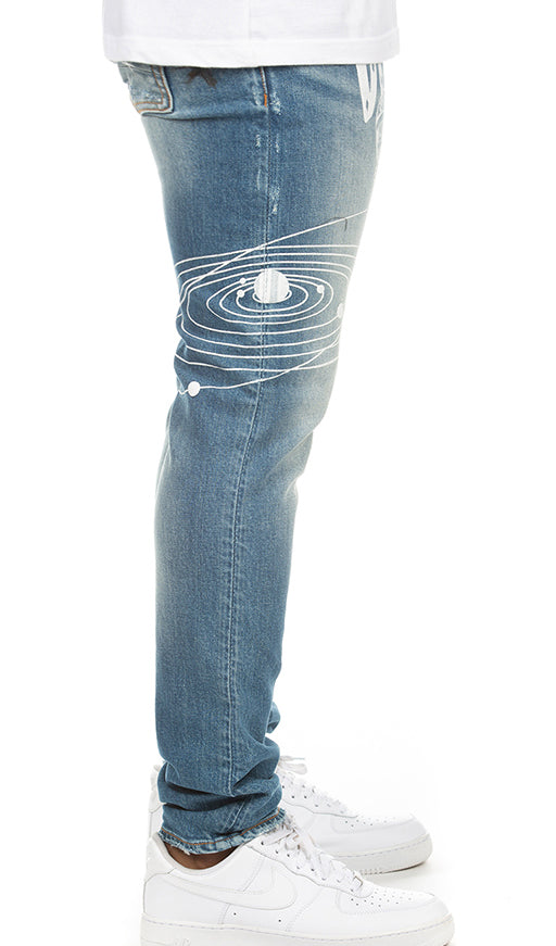 Billionaire Boys Club BB Glow Jean in blue – view 3 of 3
