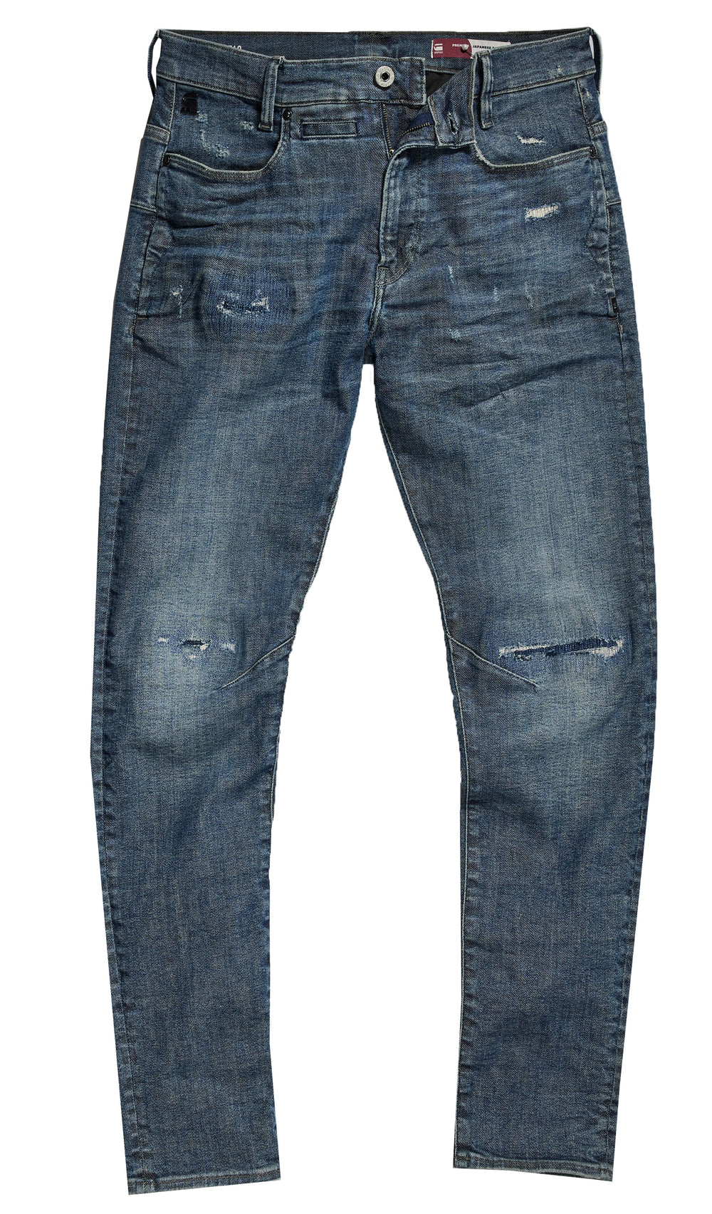 G-Star RAW Boraki Superstretch Denim jeans in Faded Blues Restored – view 1 of 3