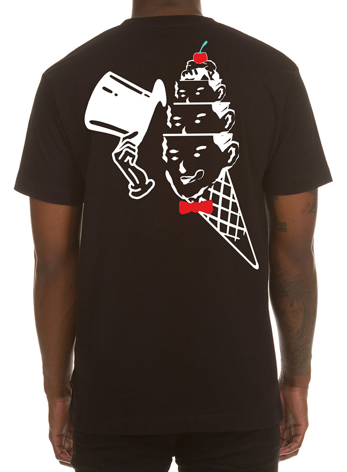 TRICKS SS TEE-BLACK