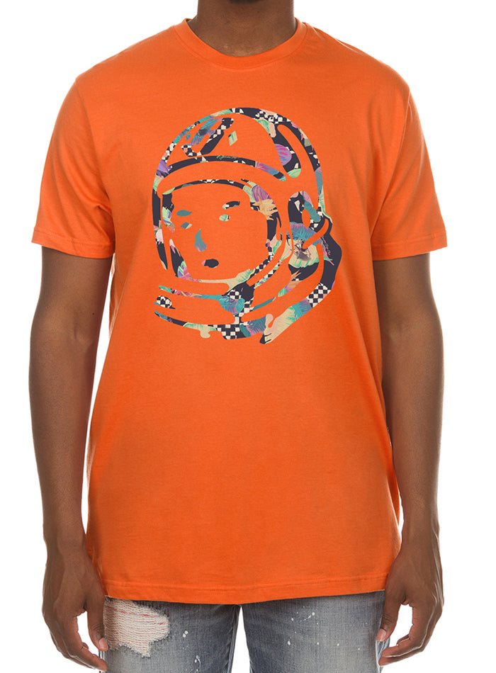 Billionaire Boys Club BB Helmet SS Tee in carrot orange – view 1 of 1