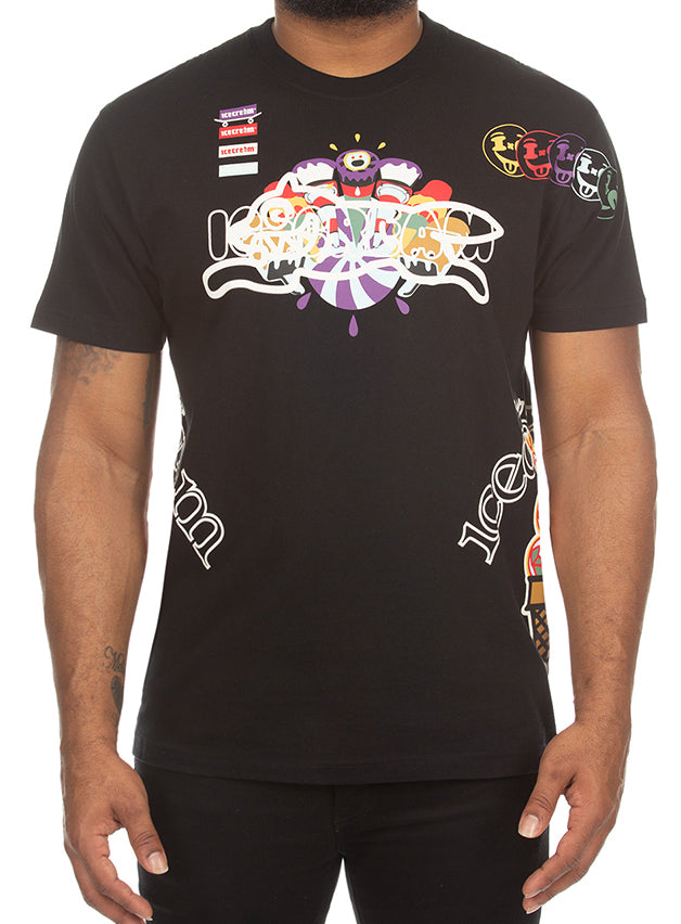 ZORLAC SS KNIT - BLACK