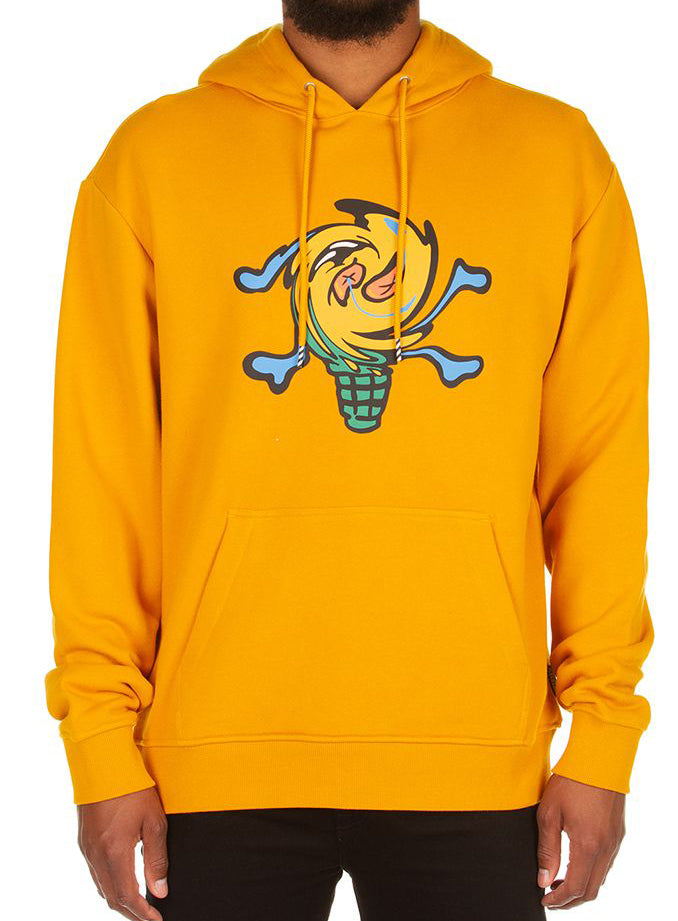 Icecream Swirl Hoodie in Golden Yellow – view 1 of 2