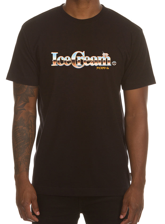 Icecream Prism SS Tee - Black