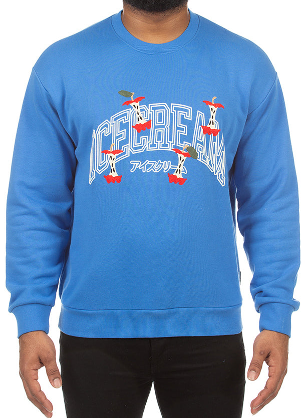 Icecream Far From the Tree Crew in Daphne blue – view 1 of 3