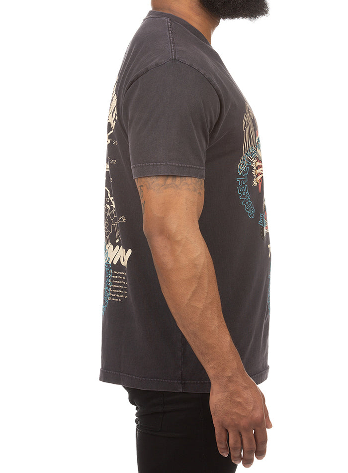 FAMILY REUNION SS KNIT TOP - SHALE