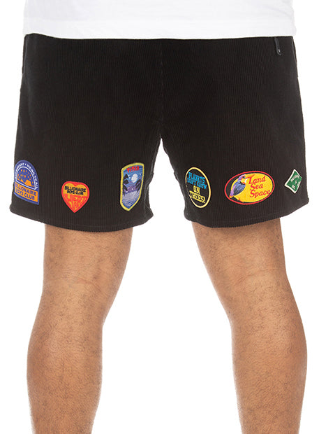 BB SCAVENGAR SHORTS - BLACK