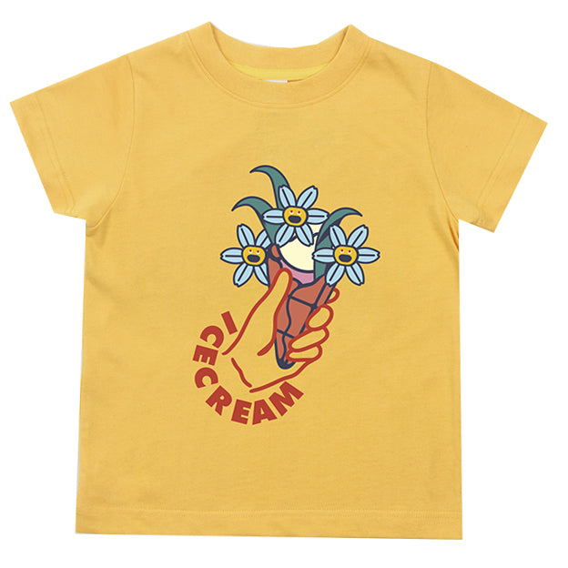 Icecream Vanilla Bean SS Tee in Mimosa – view 1 of 1
