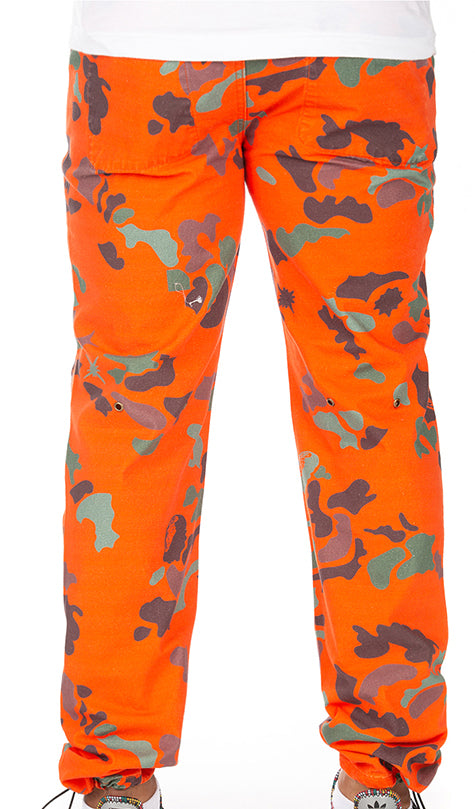 BB CAMPER PANTS - RED ORANGE