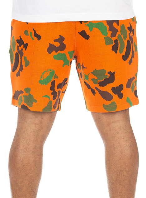 BB Maple Shorts - Red Orange