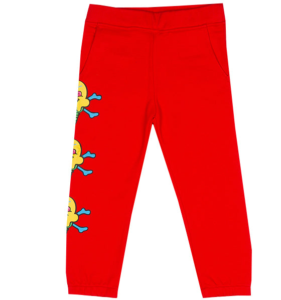 TOFFEE BAR SWEATPANTS-RED