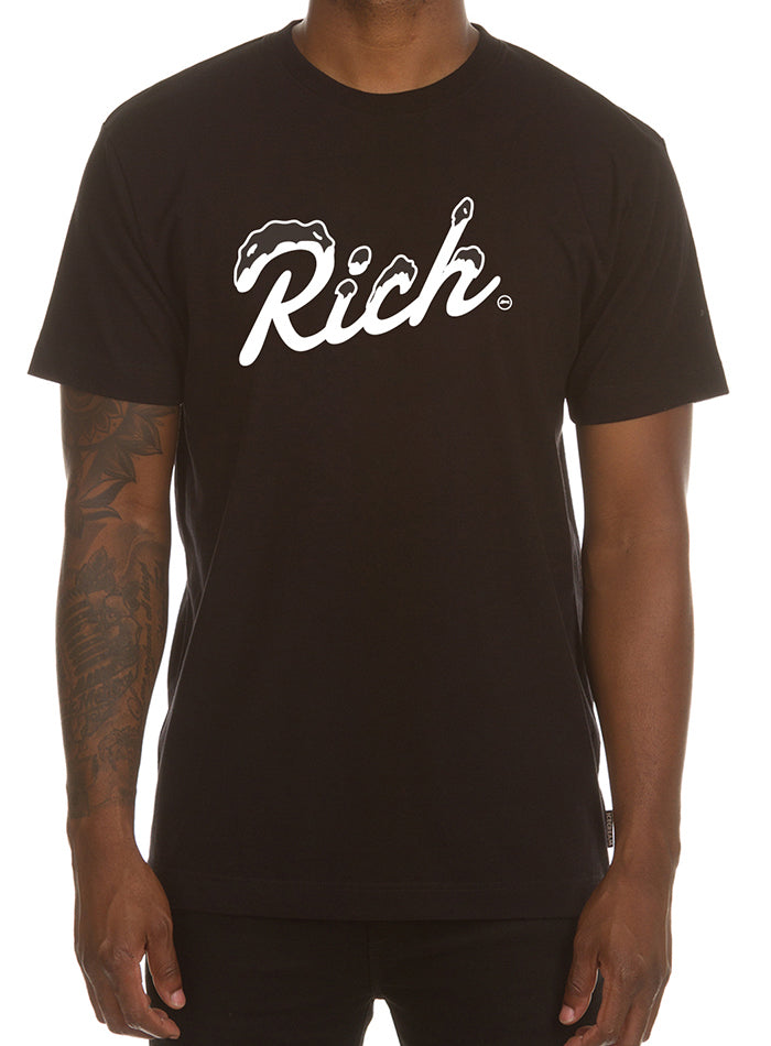 Icecream Rich SS Tee - Black