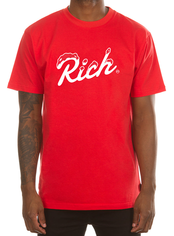 Icecream Rich SS Tee in tomato red – view 1 of 1
