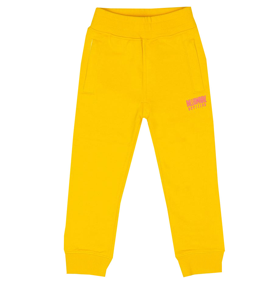 Billionaire Boys Club Kids BB Straight Font Jogger in lemon chrome – view 1 of 2