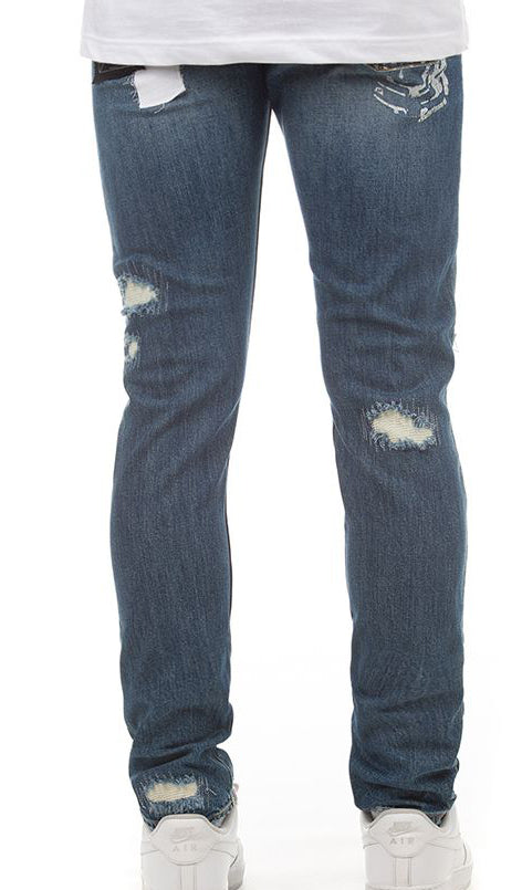 Billionaire Boys Club BB Jericho jeans in Vega wash – view 2 of 3