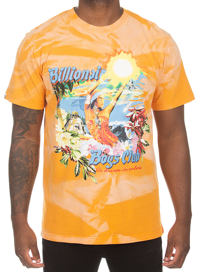Billionaire Boys Club BB Island Dreams SS Knit-Orange